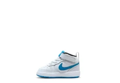 Nike Boys Infant Court Borough Mid 2 Sneakers - Grey -Fami Shoes Sales US 01 808291 02