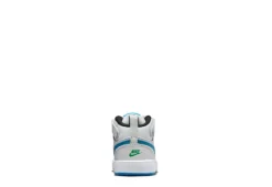 Nike Boys Infant Court Borough Mid 2 Sneakers - Grey -Fami Shoes Sales US 01 808291 03