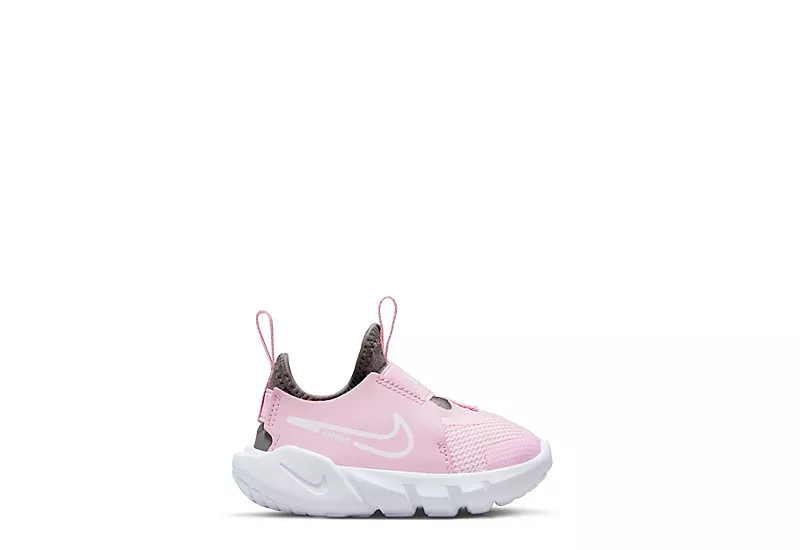 Nike Girls Infant Flex Runner Slip On Sneaker - Pink 2 Nike Girls Infant Flex Runner Slip On Sneaker - Pink - Image 2