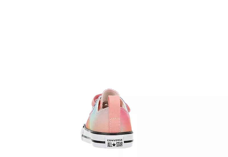 Converse Girls Infant Chuck Taylor All Star Low Sneaker - Pink 5 Converse Girls Infant Chuck Taylor All Star Low Sneaker - Pink - Image 5