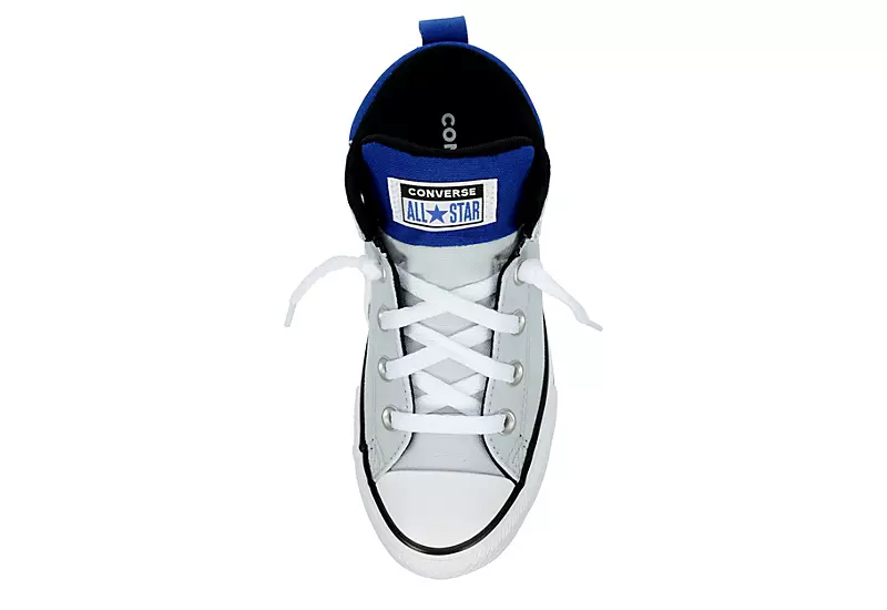 Converse Boys Chuck Taylor All Star Axel Mid Sneaker - Blue 6 Converse Boys Chuck Taylor All Star Axel Mid Sneaker - Blue - Image 6