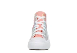 Converse Girls Chuck Taylor All Star Move High Top Sneaker - Pink 9 Converse Girls Chuck Taylor All Star Move High Top Sneaker - Pink -Fami Shoes Sales US 01 808316 02