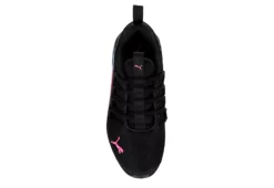 Puma Girls Axelion Sneaker - Black 12 Puma Girls Axelion Sneaker - Black -Fami Shoes Sales US 01 808324 05