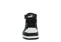 Puma Boys Rebound Layup Sneaker - Black 9 Puma Boys Rebound Layup Sneaker - Black -Fami Shoes Sales US 01 808328 02