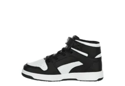 Puma Boys Rebound Layup Sneaker - Black 10 Puma Boys Rebound Layup Sneaker - Black -Fami Shoes Sales US 01 808328 03