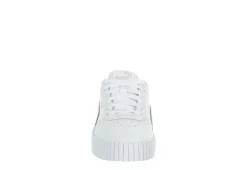 Puma Girls Carina 2.0 Sneaker - White -Fami Shoes Sales US 01 808329 02