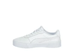 Puma Girls Carina 2.0 Sneaker - White -Fami Shoes Sales US 01 808329 03