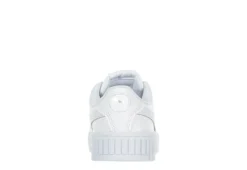 Puma Girls Carina 2.0 Sneaker - White -Fami Shoes Sales US 01 808329 04