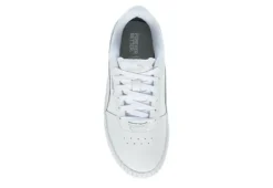Puma Girls Carina 2.0 Sneaker - White -Fami Shoes Sales US 01 808329 05