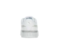 Puma Girls Carina 2.0 Sneaker - White 11 Puma Girls Carina 2.0 Sneaker - White -Fami Shoes Sales US 01 808330 04