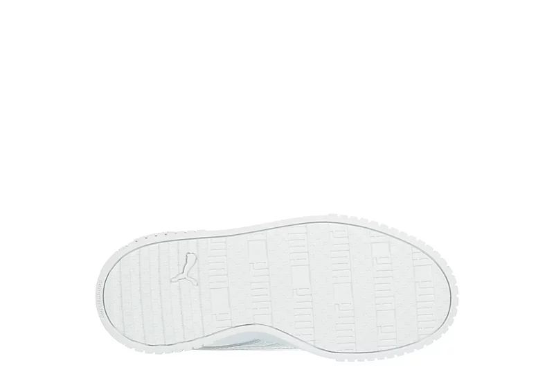 Puma Girls Carina 2.0 Sneaker - White 7 Puma Girls Carina 2.0 Sneaker - White - Image 7