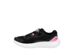 Under Armour Girls Surge 3 Sneaker - Black -Fami Shoes Sales US 01 808342 03