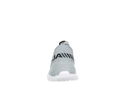 Under Armour Boys Surge Slip On Sneaker - Grey -Fami Shoes Sales US 01 808343 02