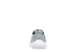 Under Armour Boys Surge Slip On Sneaker - Grey -Fami Shoes Sales US 01 808343 04