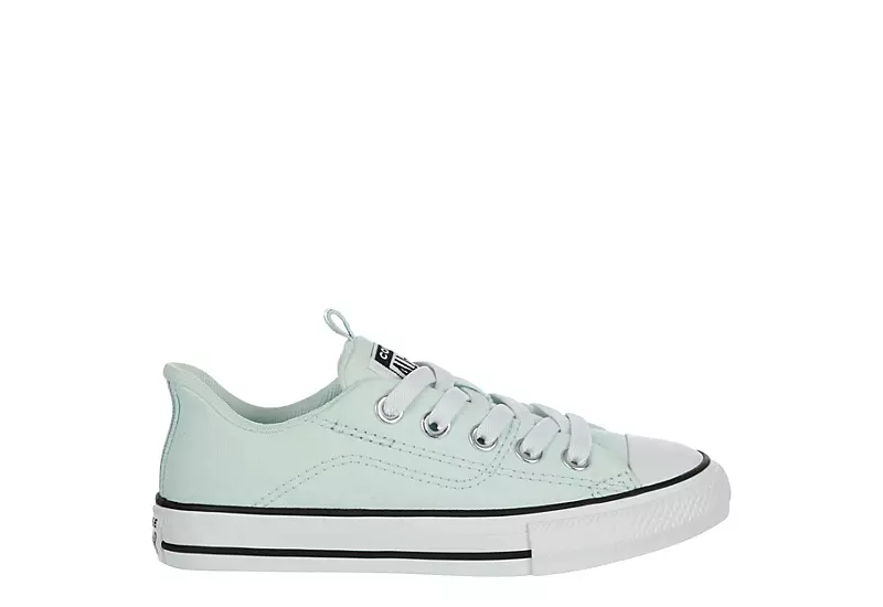 Converse Girls Chuck Taylor All Star Rave Sneaker - Aqua 2 Converse Girls Chuck Taylor All Star Rave Sneaker - Aqua - Image 2