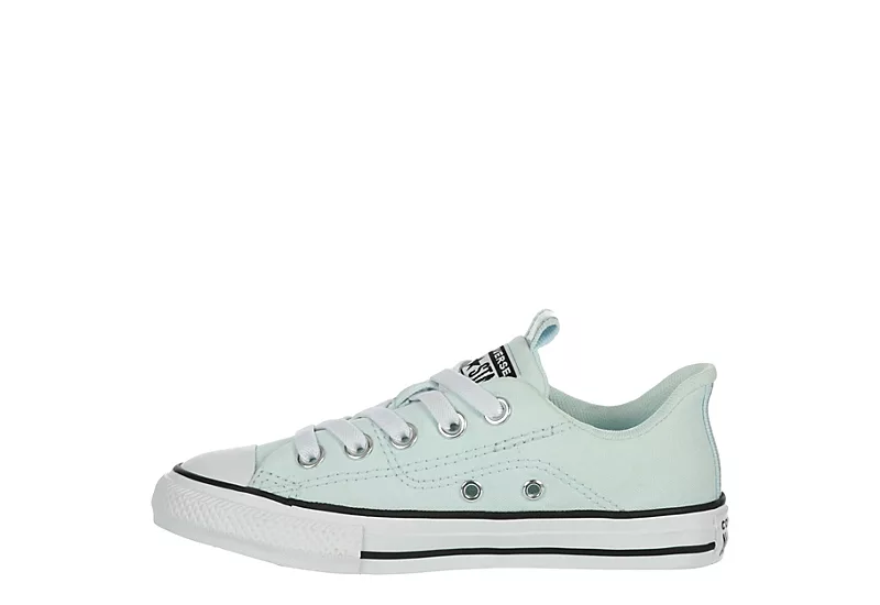 Converse Girls Chuck Taylor All Star Rave Sneaker - Aqua 4 Converse Girls Chuck Taylor All Star Rave Sneaker - Aqua - Image 4