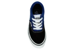 Vans Boys Doheny Sneaker - Blue 12 Vans Boys Doheny Sneaker - Blue -Fami Shoes Sales US 01 808419 05