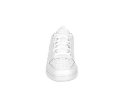 Nike Boys Court Borough 2 Low Top Sneaker - White -Fami Shoes Sales US 01 831021 02