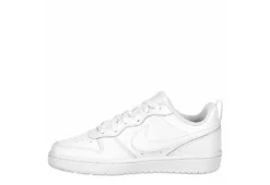 Nike Boys Court Borough 2 Low Top Sneaker - White -Fami Shoes Sales US 01 831021 03