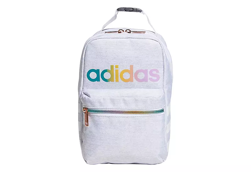 Adidas Girls Santiago 2 Lunchbox - White 1 Adidas Girls Santiago 2 Lunchbox - White