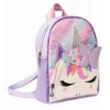 Omg Girls Groovy Gwen Butterfly Flower Mini Backpack - Purple
