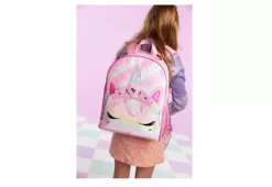 Omg Girls Gwen Glitter Jewel Unicorn Backpack - Pink -Fami Shoes Sales US 01 902379 03