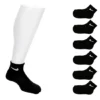 Nike Boys Toddler Quarter Socks 6 Pairs - Black
