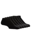Game Sport Boys Ultralite No Show Socks 6 Pairs - Black